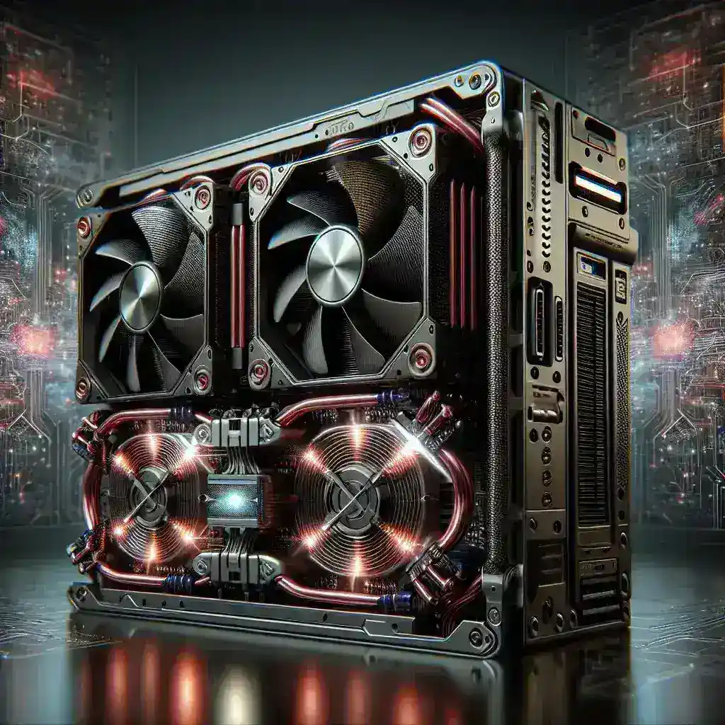 "AMD Instinct MI350 accelerator for AI and HPC showcasing advanced technology and high-performance computing capabilities."